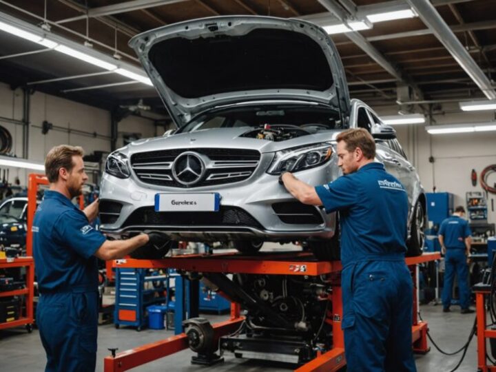 Полный гид по ремонту пневмоподвески автомобилей Mercedes-Benz