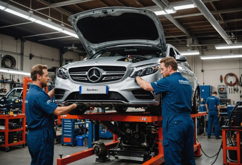 Полный гид по ремонту пневмоподвески автомобилей Mercedes-Benz