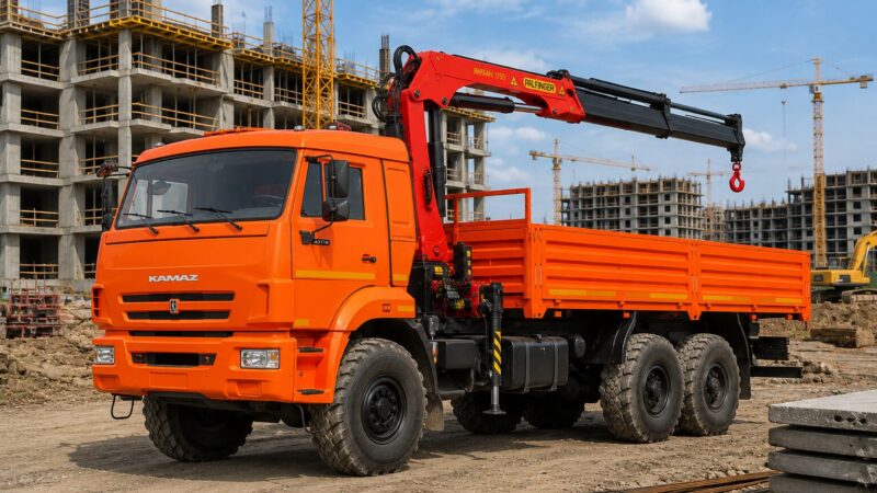 Продажа бортовых автомобилей КамАЗ с КМУ: особенности, преимущества и советы по выбору